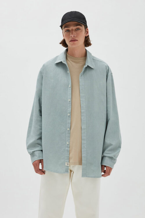 Cotton and Linen Basic Shirt